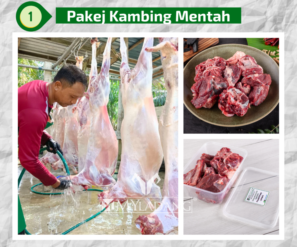 pakej kambing aqiqah mentah di lembah klang