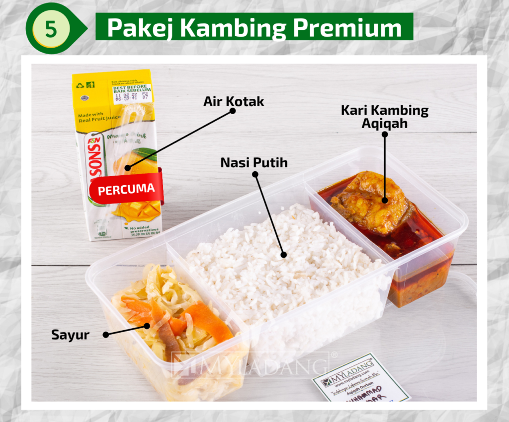 pakej kambing aqiqah premium