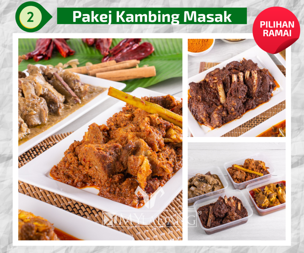 pakej kambing aqiqah masak